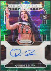 Queen Zelina [Green Pulsar Prizm] Wrestling Cards 2022 Panini Prizm WWE Sensational Signatures Prices