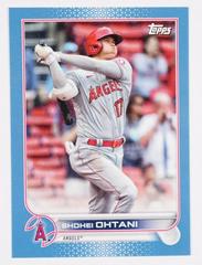 Shohei Ohtani [Mini Blue] Baseball Cards 2022 Topps Prices