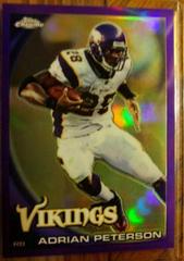 Adrian Peterson [Purple Refractor] #C1 Football Cards 2010 Topps Chrome Prices