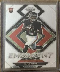 Kyle Pitts [Green Prizm] #E-11 Football Cards 2021 Panini Prizm Emergent Prices