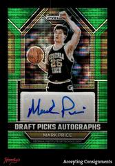 Mark Price [Green Pulsar] Basketball Cards 2023 Panini Prizm Draft Picks Autographs Prices