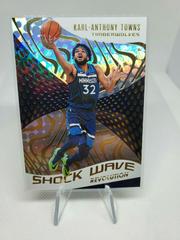 Karl-Anthony Towns Basketball Cards 2020 Panini Revolution Shockwave Prices