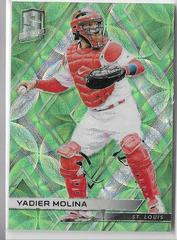 Yadier Molina [Neon Green] #11 Baseball Cards 2018 Panini Chronicles Spectra Prices