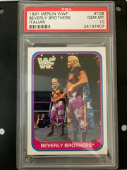 Beverly Brothers [Italian] Wrestling Cards 1991 Merlin WWF Prices