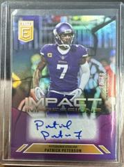 Patrick Peterson [Purple] #II-PP Football Cards 2023 Panini Donruss Elite Impact Impressions Autographs Prices