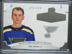 Joel Hofer Hockey Cards 2020 Upper Deck The Cup Rookie Class of 2021 Prices