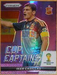 Iker Casillas [Purple Prizm] #14 Soccer Cards 2014 Panini Prizm World Cup Captains Prices