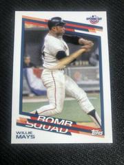 Willie Mays Baseball Cards 2022 Topps Opening Day Bomb Squad Prices