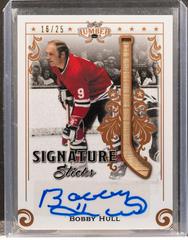 Bobby Hull [Bronze] #SS-BH1 Hockey Cards 2021 Leaf Lumber Signature Sticks Prices