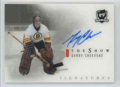 Gerry Cheevers [Autograph] Hockey Cards 2021 Upper Deck The Cup Show White Prices