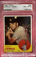 Charley James #83 Baseball Cards 1963 Topps Prices