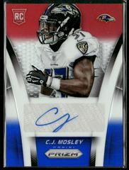 C.J. Mosley [Blue Prizm] #AR-CJ Football Cards 2014 Panini Prizm Autograph Rookies Prices