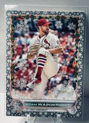 Adam Wainwright [Metallic] #HW139 Baseball Cards 2022 Topps Holiday Prices