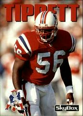 Andre Tippett #187 Football Cards 1992 Skybox Impact Prices