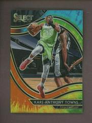 Karl Anthony Towns [Tie Dye Prizm] #222 Basketball Cards 2020 Panini Select Prices