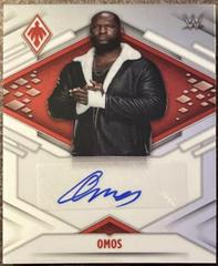 Omos Wrestling Cards 2022 Panini Chronicles WWE Phoenix Autographs Prices