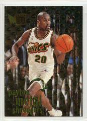 Gary Payton #144 Basketball Cards 1996 Fleer Metal Prices