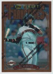 Barry Bonds #240 Baseball Cards 1996 Finest Prices