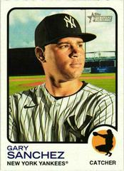 Gary Sanchez #258 Baseball Cards 2022 Topps Heritage Prices