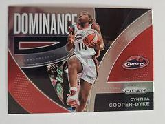 Cynthia Cooper Dyke #1 Basketball Cards 2022 Panini Prizm WNBA Dominance Prices
