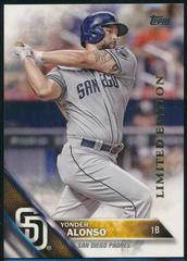 Yonder Alonso #345 Baseball Cards 2016 Topps Limited Edition Prices