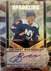 Anthony Beauvillier #SC-AB Hockey Cards 2022 Upper Deck Black Diamond Sparkling Scripts Prices