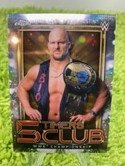 Stone Cold' Steve Austin [Orange Refractor] Wrestling Cards 2021 Topps Chrome WWE 5 Timers Club Prices