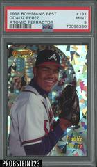 Odaliz Perez [Atomic Refractor] #131 Baseball Cards 1998 Bowman's Best Prices