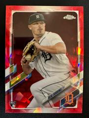 Beau Burrows [Red] Baseball Cards 2021 Topps Chrome Sapphire Prices