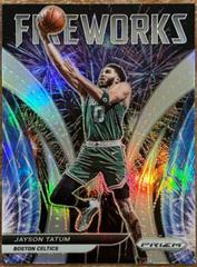 Jayson Tatum [Silver Prizm] Basketball Cards 2021 Panini Prizm Fireworks Prices