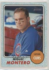 Miguel Montero [Blue Border] Baseball Cards 2017 Topps Heritage Prices