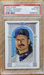 Randy Johnson [Award Winner] #438 Baseball Cards 2000 Fleer Prices