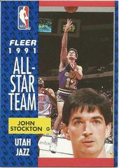 John Stockton [All Star] Basketball Cards 1991 Fleer Prices
