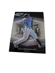 Julio Rodriguez [Silver Prizm] Baseball Cards 2021 Panini Prizm Draft Picks Prospects Prices