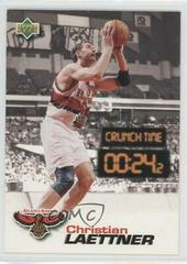 Christian Laettner #CT12 Basketball Cards 1997 Upper Deck Nestle Crunch Time Prices