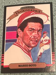 Mario Soto [Diamond Kings] #19 Baseball Cards 1985 Donruss Prices