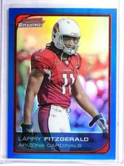 Larry Fitzgerald [Blue Refractor] Football Cards 2006 Bowman Chrome Prices