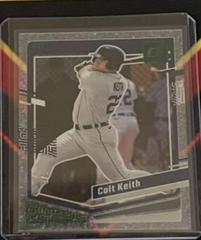 Colt Keith [Green] #19 Baseball Cards 2023 Panini Chronicles Clearly Donruss Prices