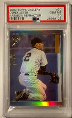 Derek Jeter #70 Baseball Cards 2003 Topps Gallery Prices