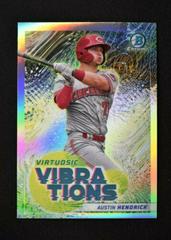 Austin Hendrick Baseball Cards 2022 Bowman Virtuosic Vibrations Prices