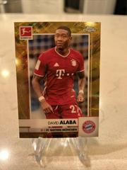 David Alaba [Gold Wave Refractor] Soccer Cards 2020 Topps Chrome Bundesliga Prices