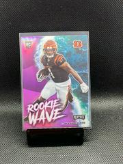 Ja'Marr Chase [Pink] #RW-JCH Football Cards 2021 Panini Playoff Rookie Wave Prices
