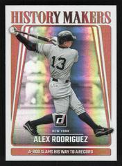 Alex Rodriguez Baseball Cards 2023 Panini Donruss History Makers Prices