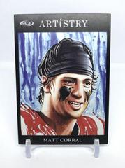 Matt corral #97 Football Cards 2022 Sage Artistry Prices