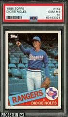 Dickie Noles #149 Baseball Cards 1985 Topps Prices