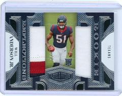 Will Anderson Jr. #RR-7 Football Cards 2023 Panini Plates and Patches Rookie Reflections Prices