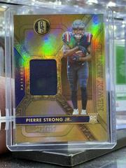 Pierre Strong Jr. Football Cards 2022 Panini Gold Standard Newly Minted Memorabilia Prices