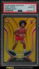 Coby White [Mirror Gold] #156 Basketball Cards 2019 Panini Certified Prices