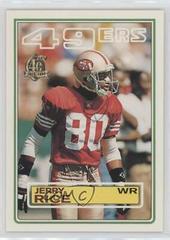 Jerry Rice Football Cards 1996 Topps 40th Anniversary Prices