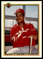 Barry Larkin #50 Baseball Cards 1990 Bowman Tiffany Prices